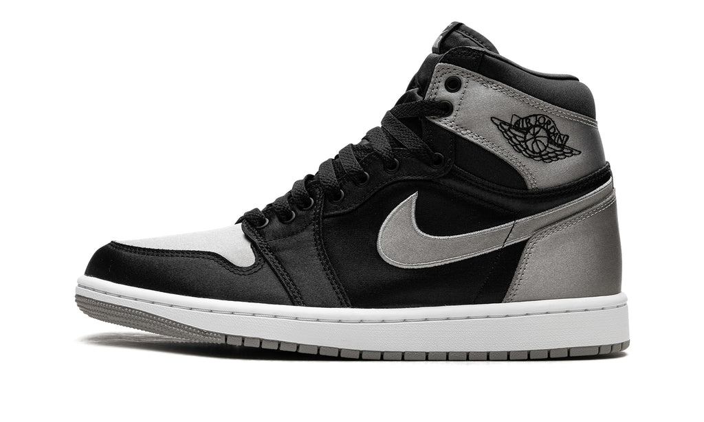 Air Jordan 1 Retro High OG Sneakers - Black, Silver Gray & White