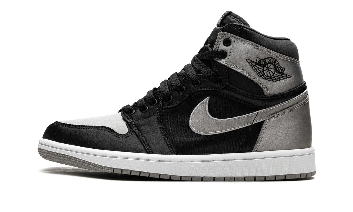 Air Jordan 1 Retro High OG Sneakers - Black, Silver Gray & White
