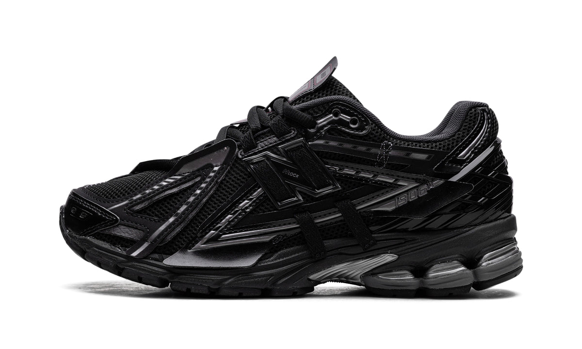 New Balance 1906A Sneakers - Black & Dark Gray with Silver-Tone Accents