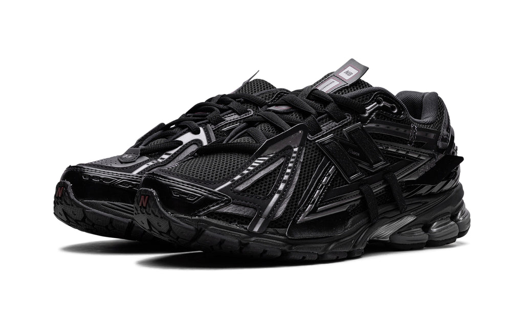 New Balance 1906A Sneakers - Black & Dark Gray with Silver-Tone Accents