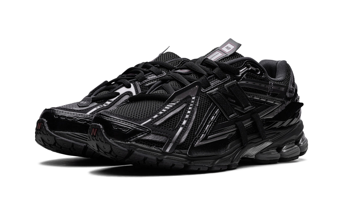 New Balance 1906A Sneakers - Black & Dark Gray with Silver-Tone Accents