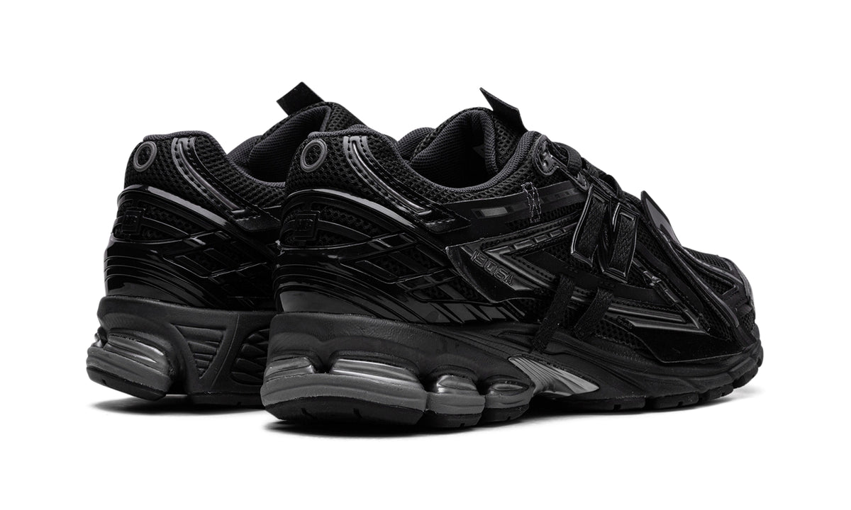 New Balance 1906A Sneakers - Black & Dark Gray with Silver-Tone Accents