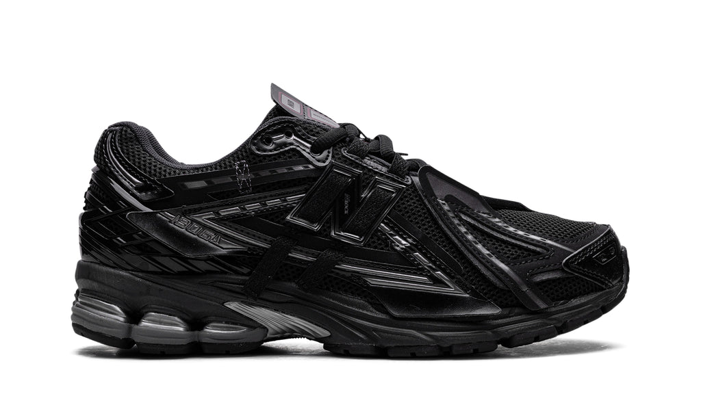 New Balance 1906A Sneakers - Black & Dark Gray with Silver-Tone Accents
