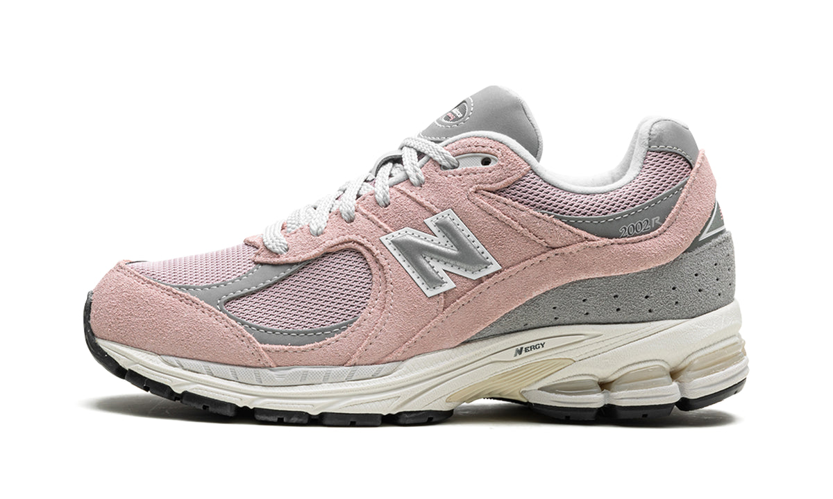 New Balance 2002R Sneakers - Blush Pink & Gray with Cream Midsole