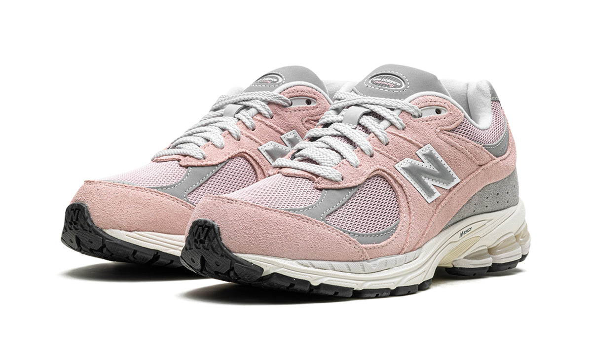 New Balance 2002R Sneakers - Blush Pink & Gray with Cream Midsole