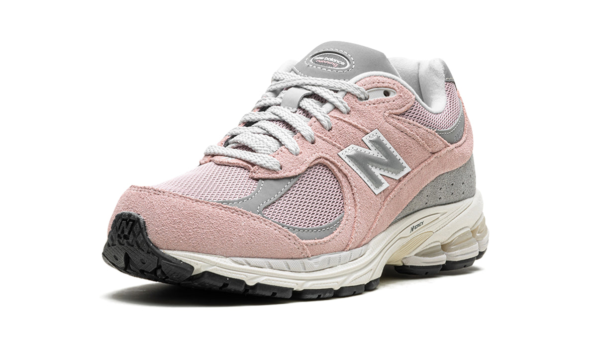 New Balance 2002R Sneakers - Blush Pink & Gray with Cream Midsole