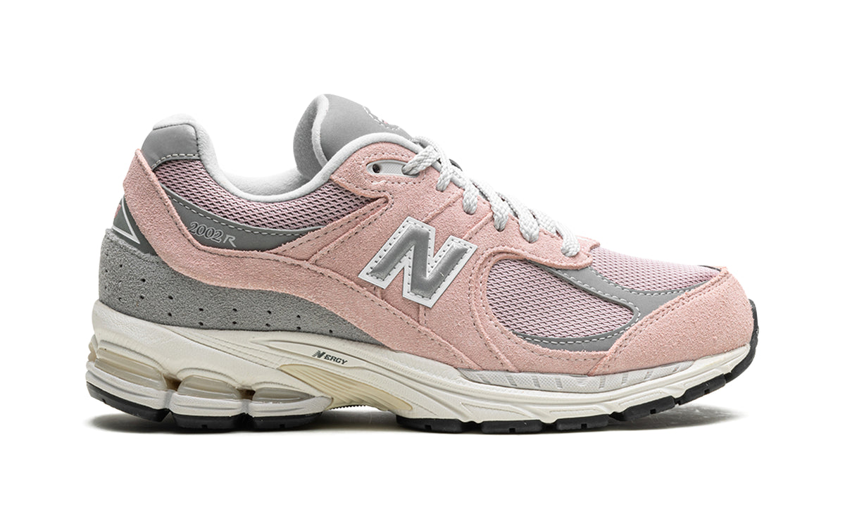 New Balance 2002R Sneakers - Blush Pink & Gray with Cream Midsole
