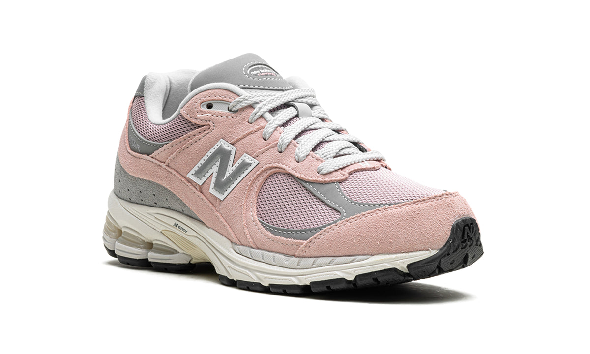 New Balance 2002R Sneakers - Blush Pink & Gray with Cream Midsole