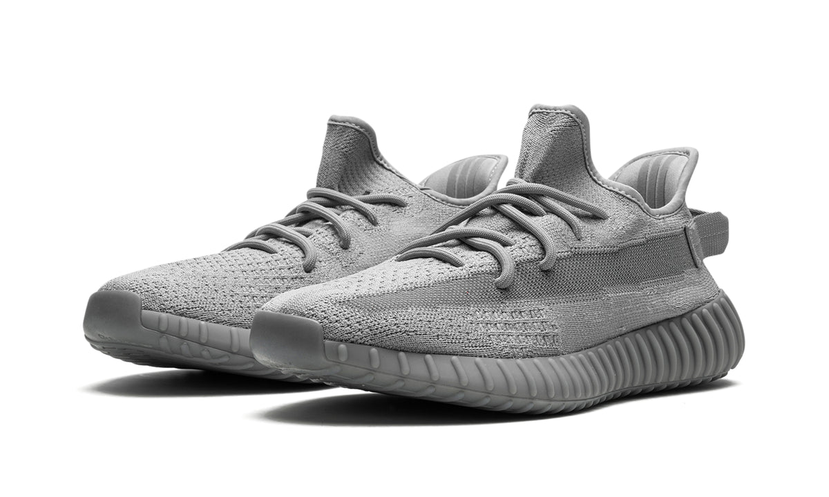 adidas Yeezy Boost 350 V2 Sneakers - Grey with Tonal Side Stripe