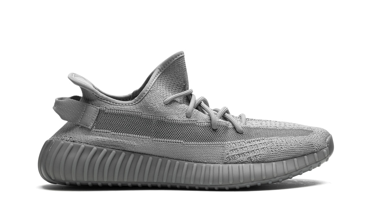 adidas Yeezy Boost 350 V2 Sneakers - Grey with Tonal Side Stripe