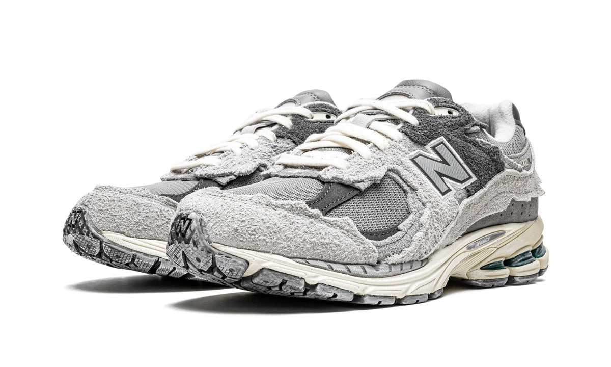 New Balance 2002R Grey Sneakers with Tonal Overlays