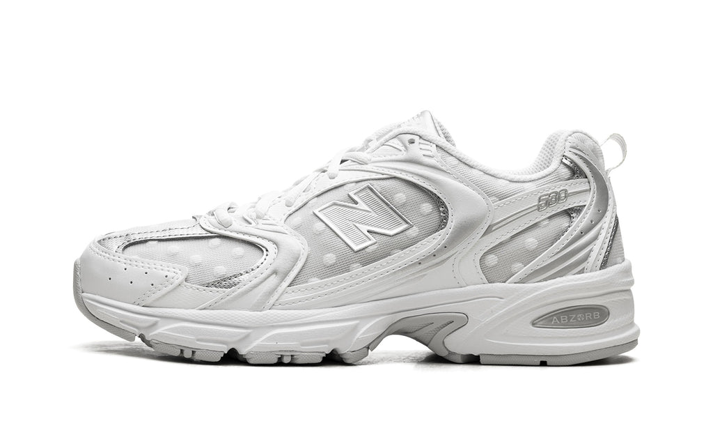 New Balance 530 Sneakers – White & Silver Grey
