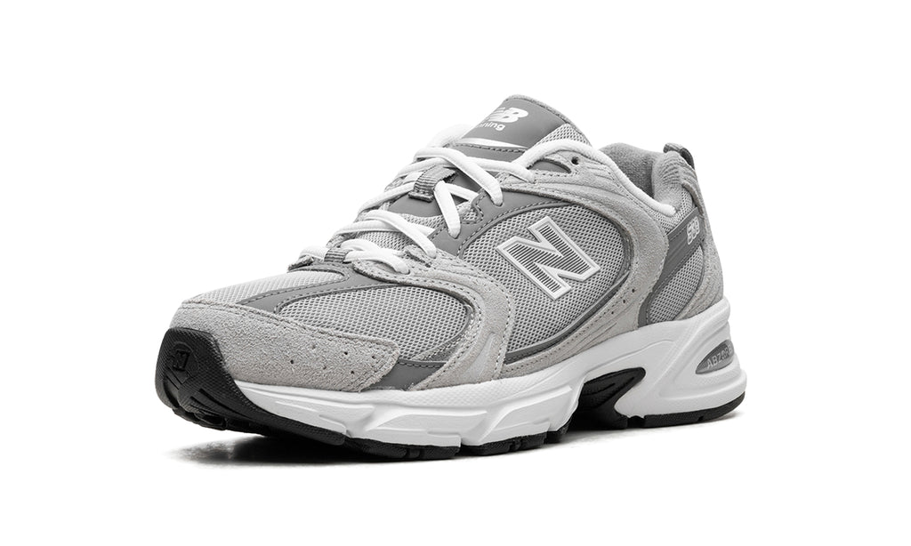 New Balance 530 Sneakers - Light Gray & Dark Gray with White Midsole