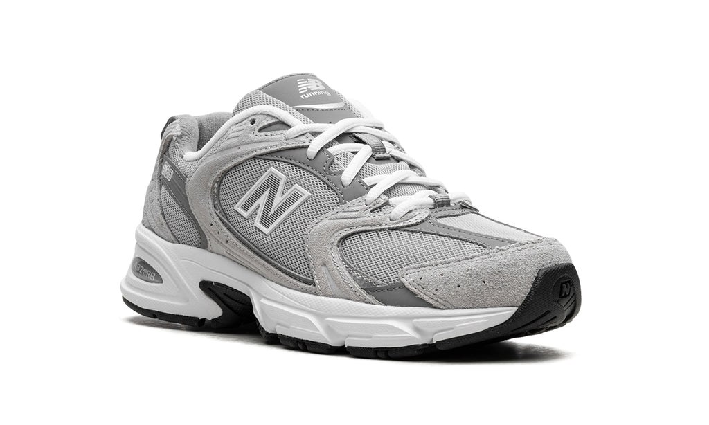 New Balance 530 Sneakers - Light Gray & Dark Gray with White Midsole