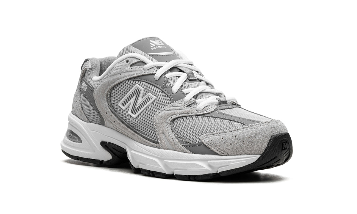 New Balance 530 Sneakers - Light Gray & Dark Gray with White Midsole