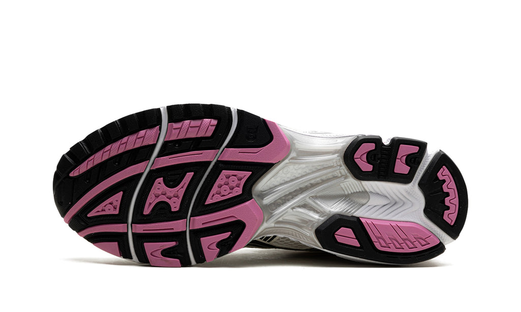 ASICS GEL-KAYANO 14 Sneakers - Cream/Silver/Black with Pink Accents