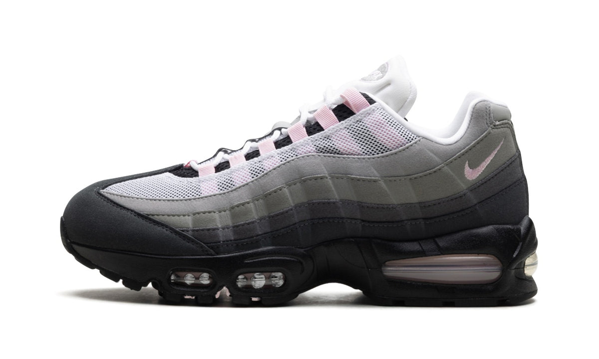 Nike Air Max 95 Sneakers - Gray, Black & Pink