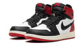 Air Jordan 1 Retro High OG Sneakers - White, Black and Red with Cream Midsole