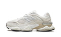 New Balance 9060 Sneakers - Off-White and Light Gray with Silver Details