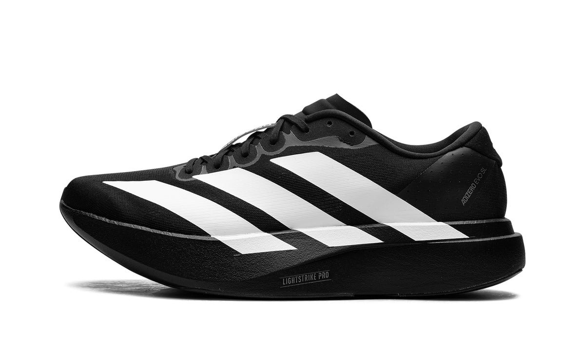 adidas Adizero EVO SL Running Shoes - Black & White