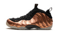 Nike Air Foamposite One Sneakers - Metallic Copper and Black with Translucent-Look Outsole
