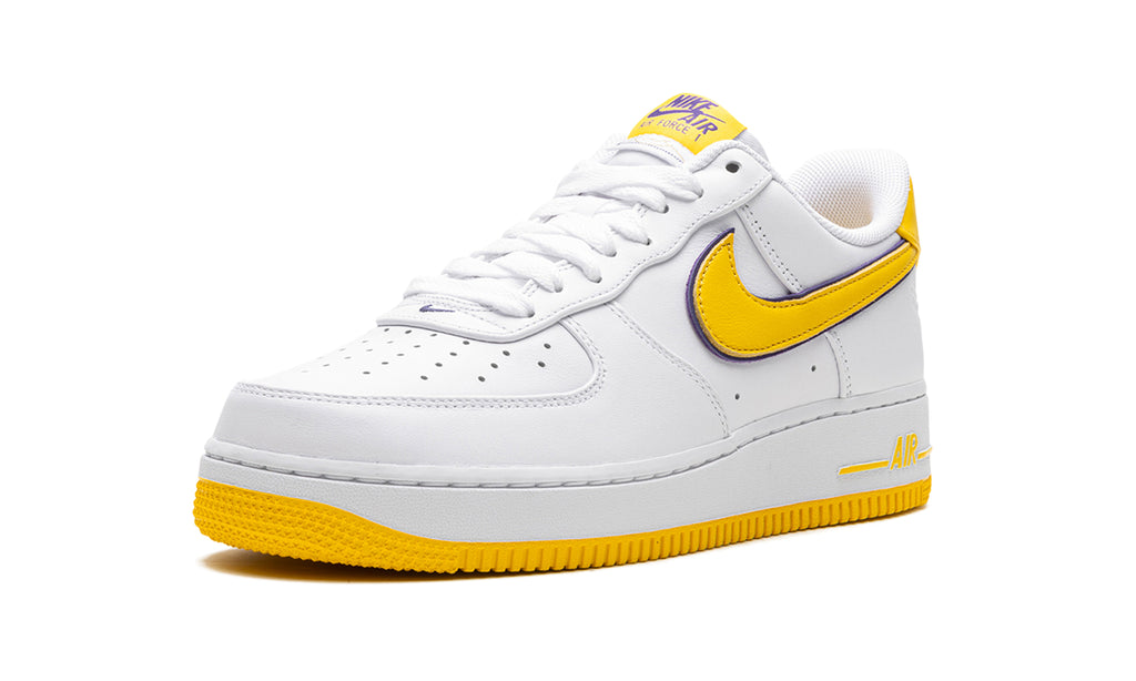 Nike Air Force 1 Low Kobe Bryant Sneakers – White, Yellow & Purple