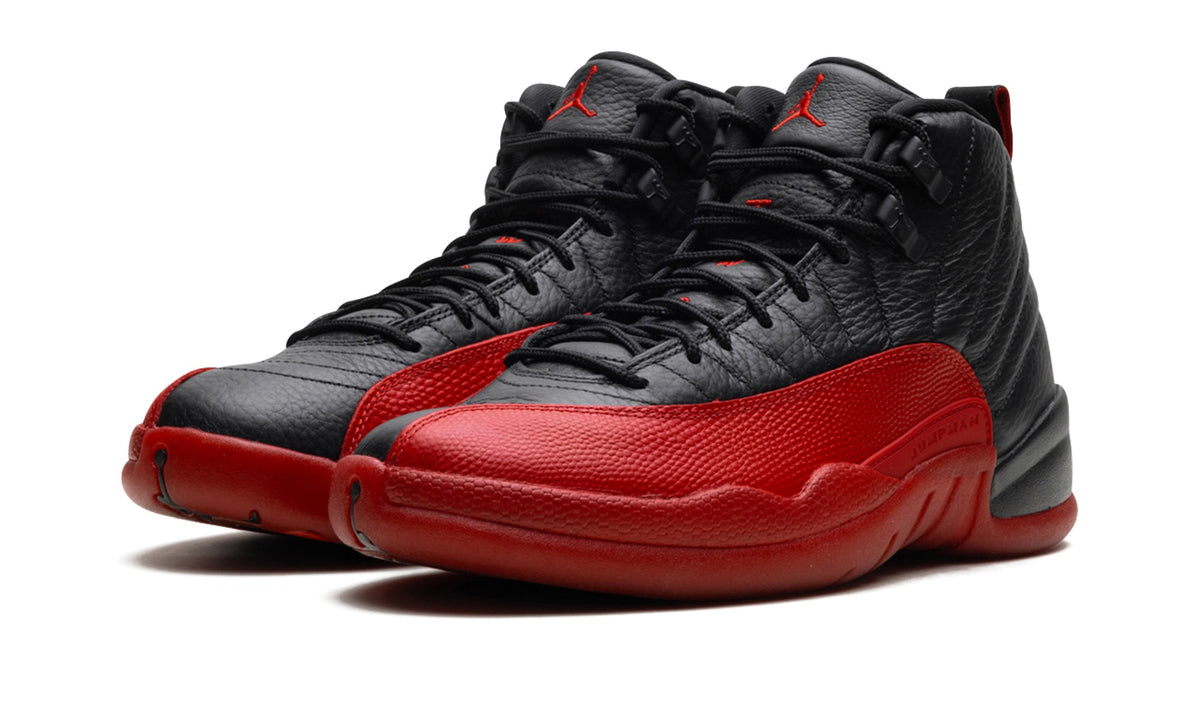 Air Jordan 12 Sneakers – Black & Red