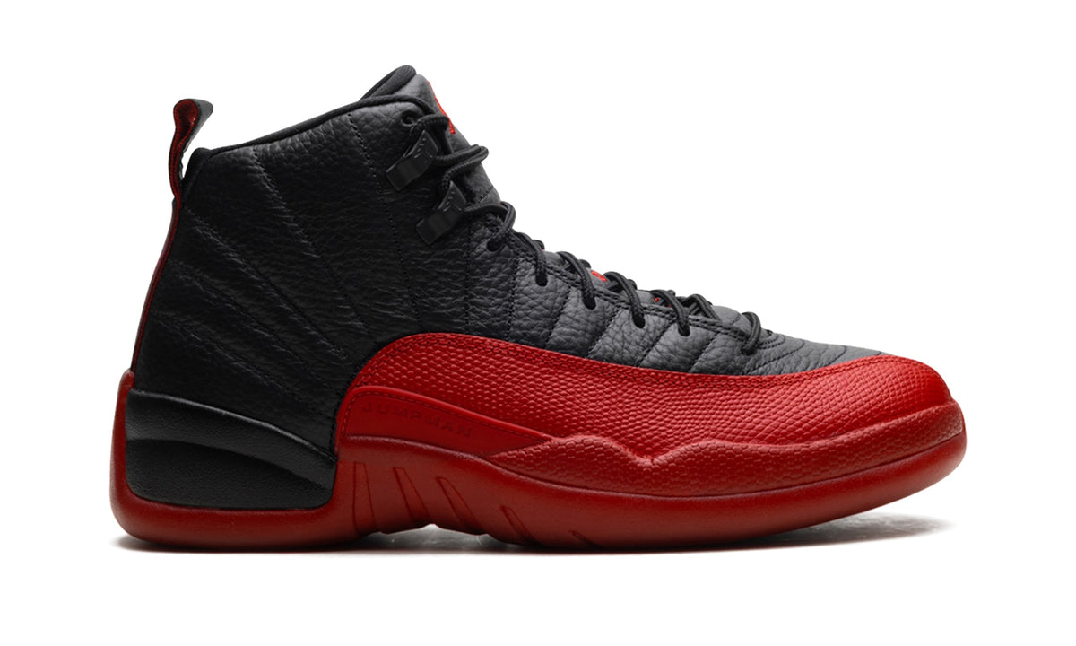 Air Jordan 12 Sneakers – Black & Red