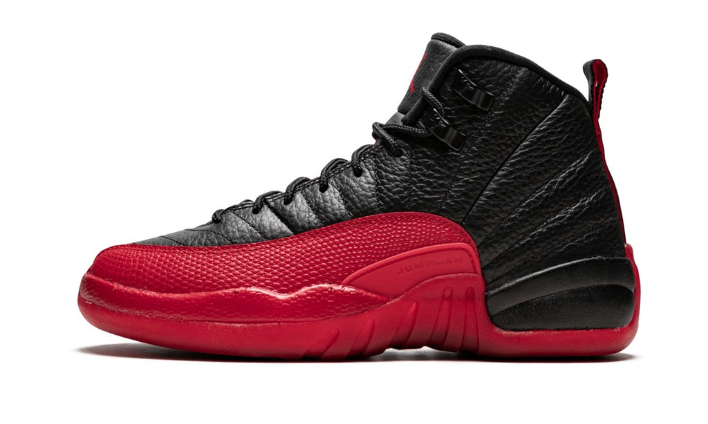 Air Jordan 12 High-Top Sneakers – Black & Red