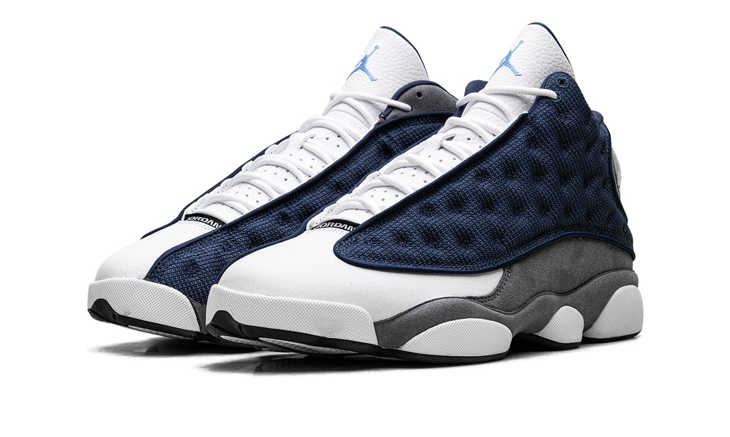 Air Jordan 13 Retro Sneakers - Navy, White and Grey