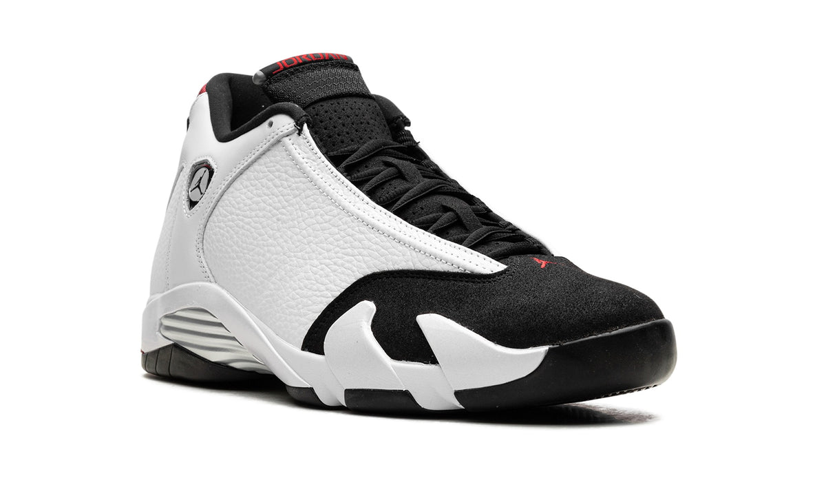 Air Jordan 14 Sneakers – White, Black & Red