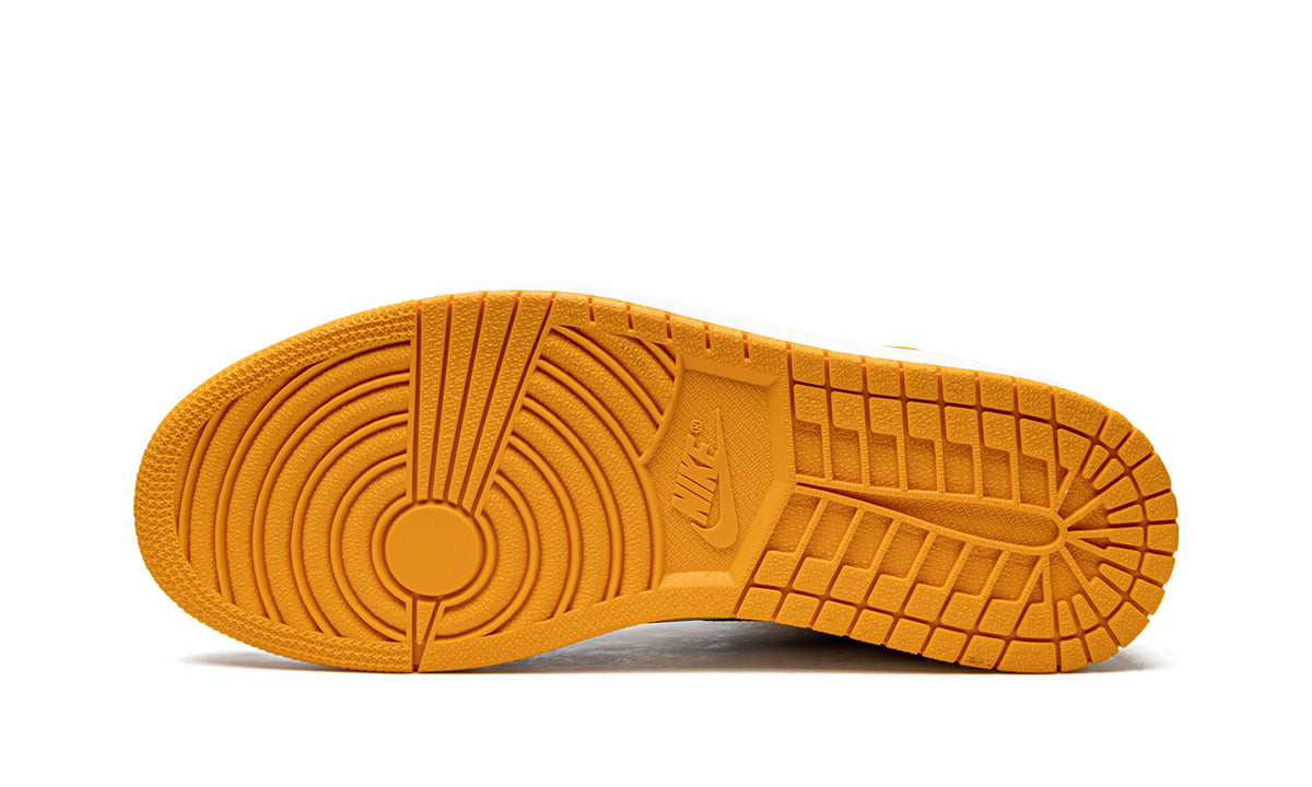 Air Jordan 1 Retro High OG "Yellow Toe" Sneakers - Yellow, Black & White