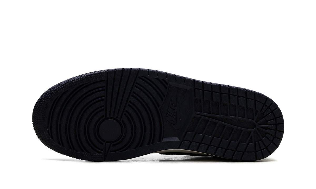 Air Jordan 1 Low Sneakers in Black, White & Royal Blue
