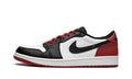Air Jordan 1 Low OG Sneakers - Black, White and Red
