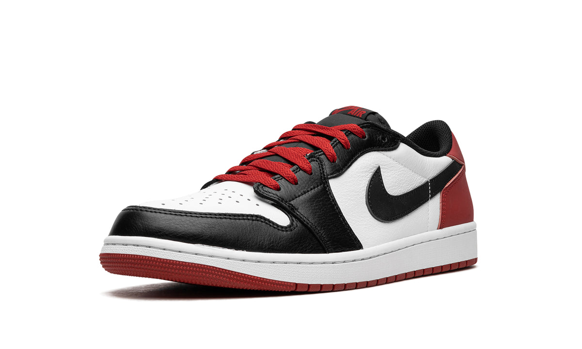 Air Jordan 1 Low OG Sneakers - Black, White and Red