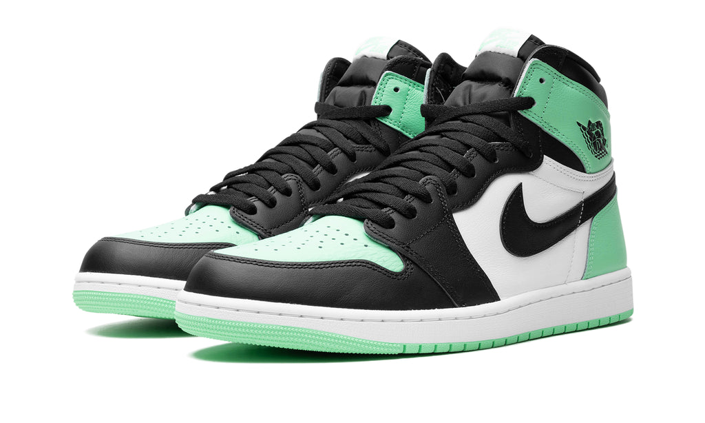 Air Jordan 1 Retro High OG Sneakers - Mint Green, Black & White