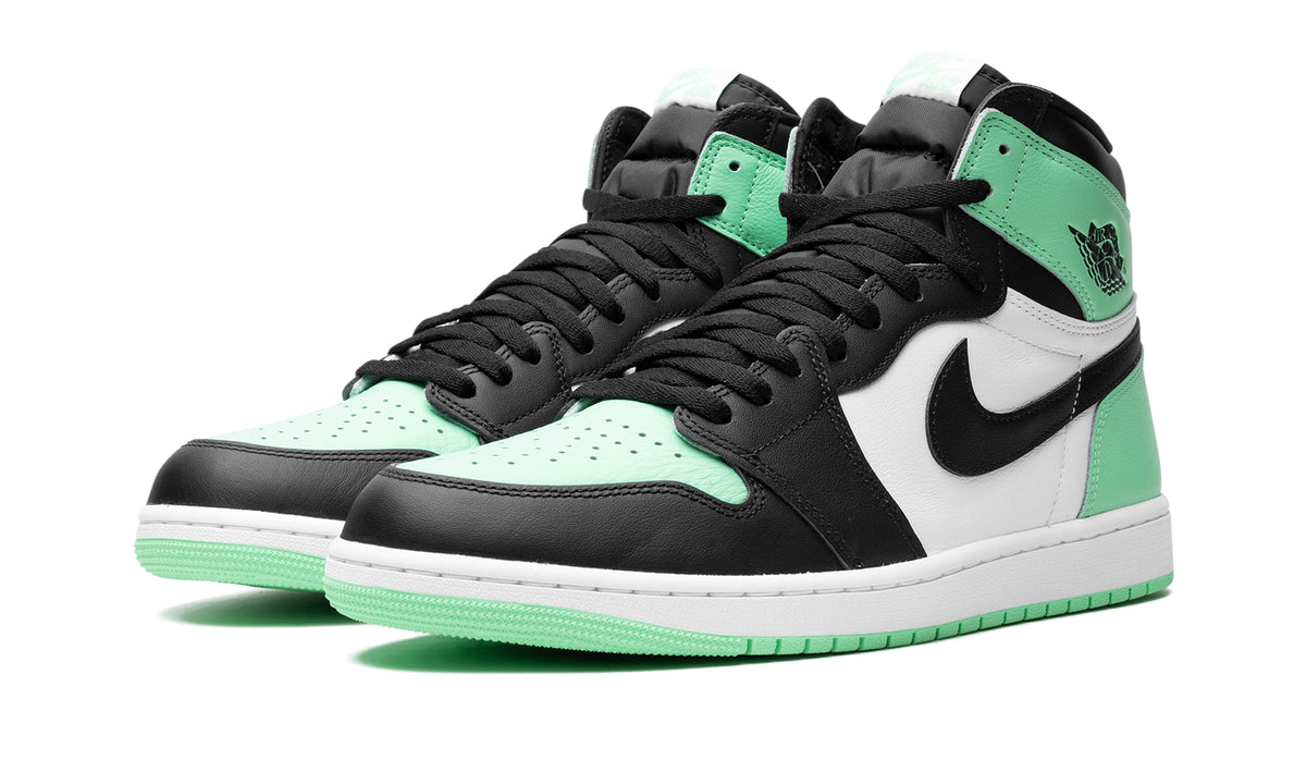 Air Jordan 1 Retro High OG Sneakers - Mint Green, Black & White