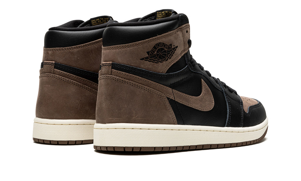 Air Jordan 1 Retro High OG "Palomino" - Black & Brown High-Top Sneakers