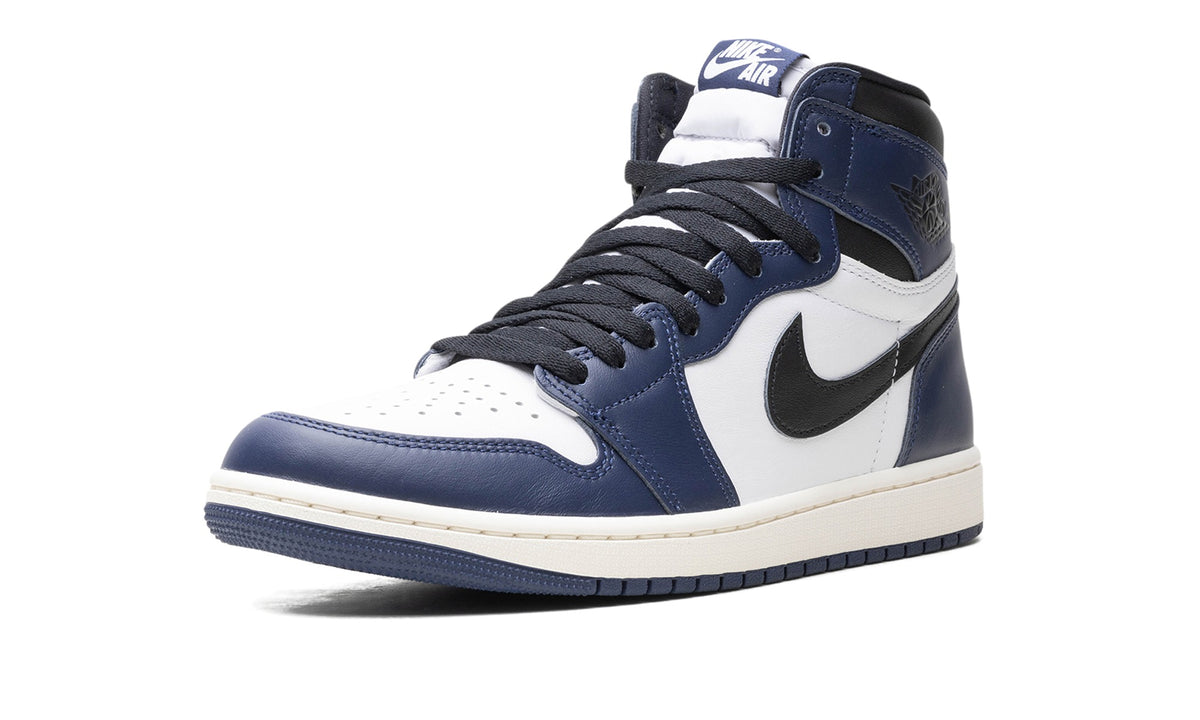 Air Jordan 1 High Sneakers – Navy, White & Black