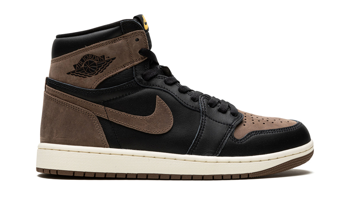 Air Jordan 1 Retro High OG "Palomino" - Black & Brown High-Top Sneakers