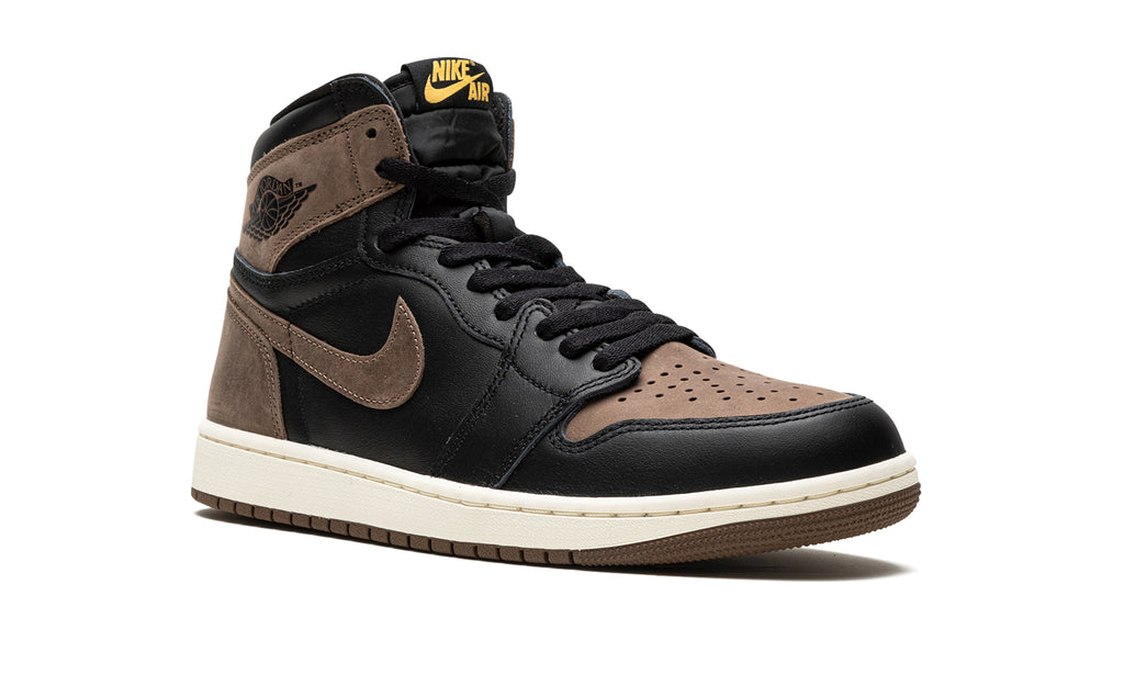 Air Jordan 1 Retro High OG "Palomino" - Black & Brown High-Top Sneakers