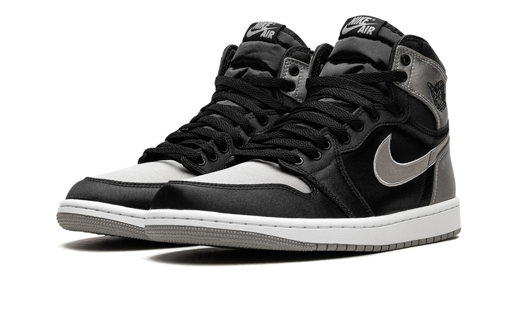 Air Jordan 1 Retro High OG Sneakers - Black, Silver Gray & White