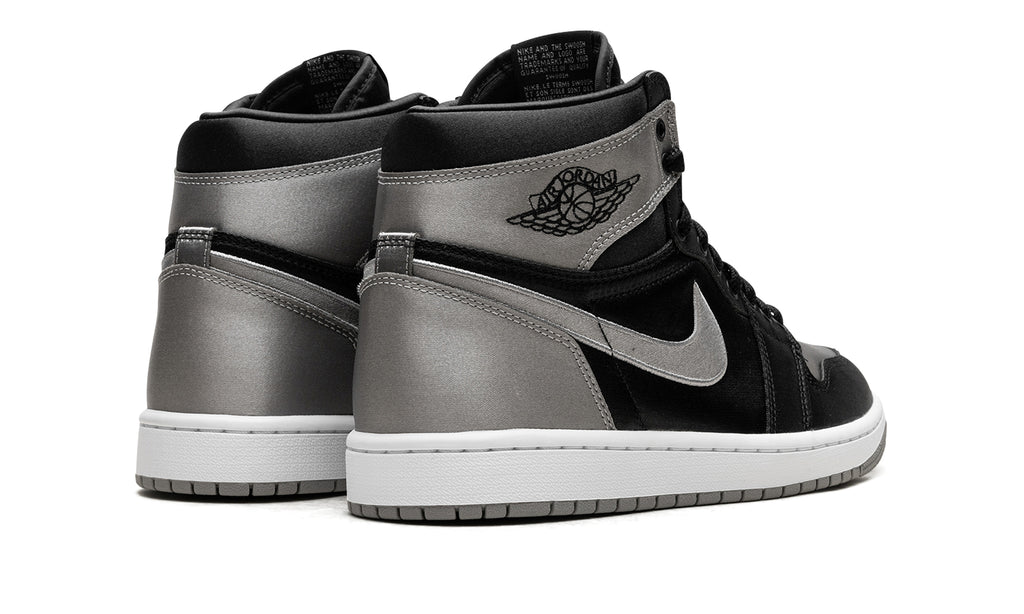 Air Jordan 1 Retro High OG Sneakers - Black, Silver Gray & White