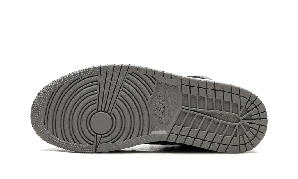 Air Jordan 1 Retro High OG Sneakers - Black, Silver Gray & White