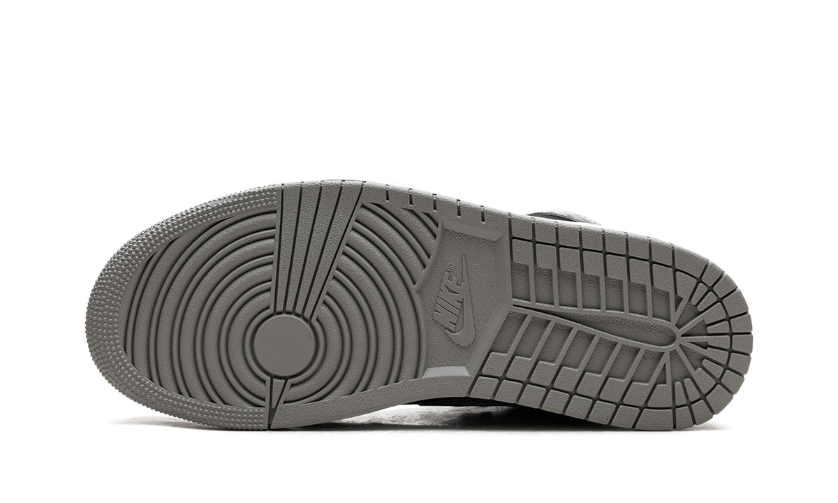 Air Jordan 1 Retro High OG Sneakers - Black, Silver Gray & White