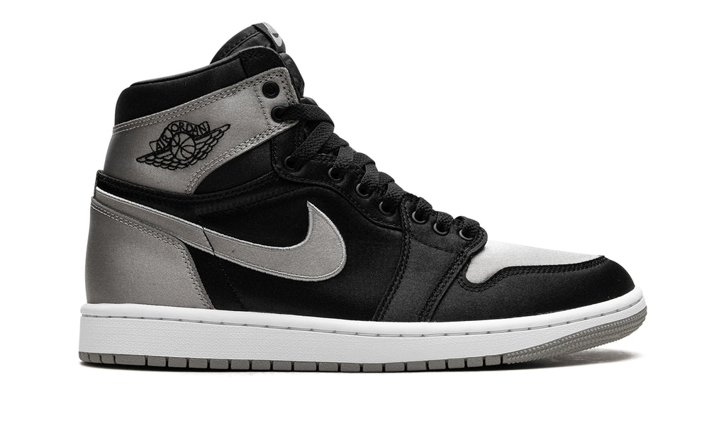 Air Jordan 1 Retro High OG Sneakers - Black, Silver Gray & White