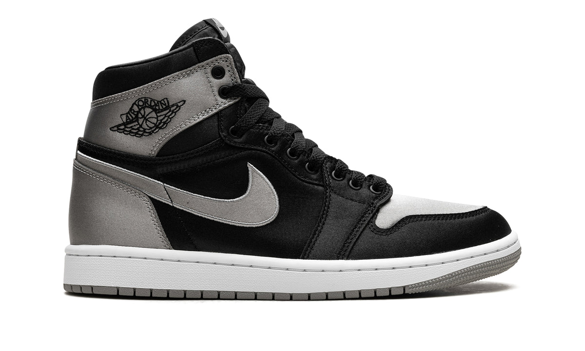 Air Jordan 1 Retro High OG Sneakers - Black, Silver Gray & White