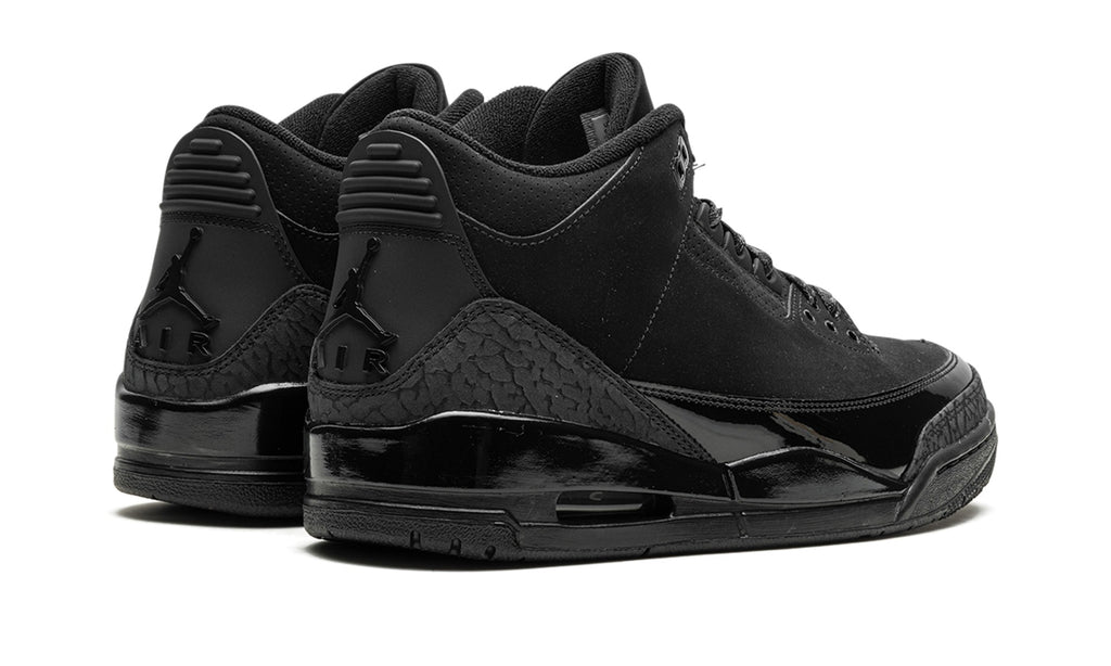 Air Jordan 3 Sneakers – Triple Black