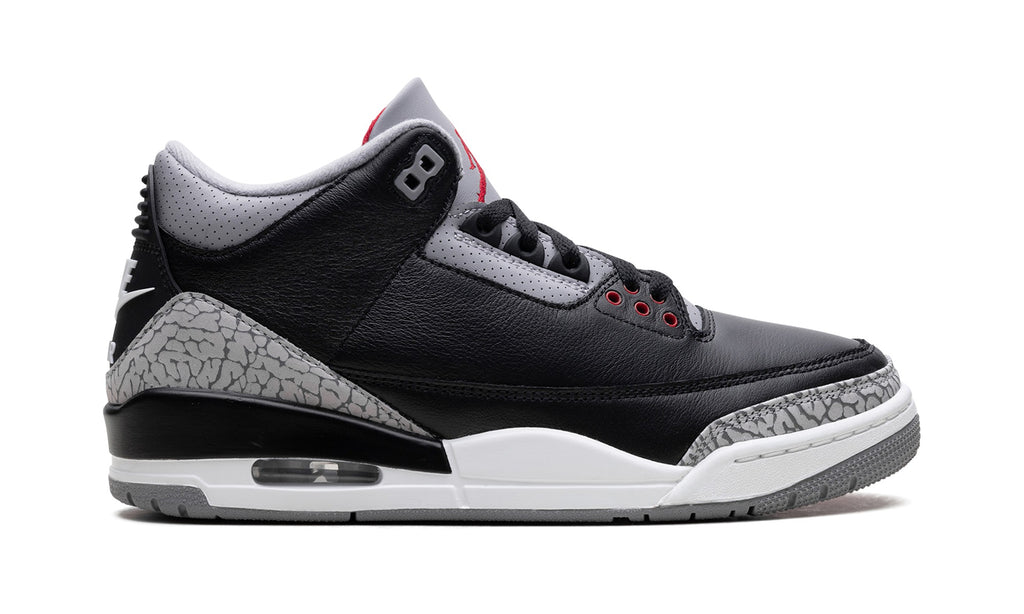 Air Jordan 3 Sneakers – Black Cement