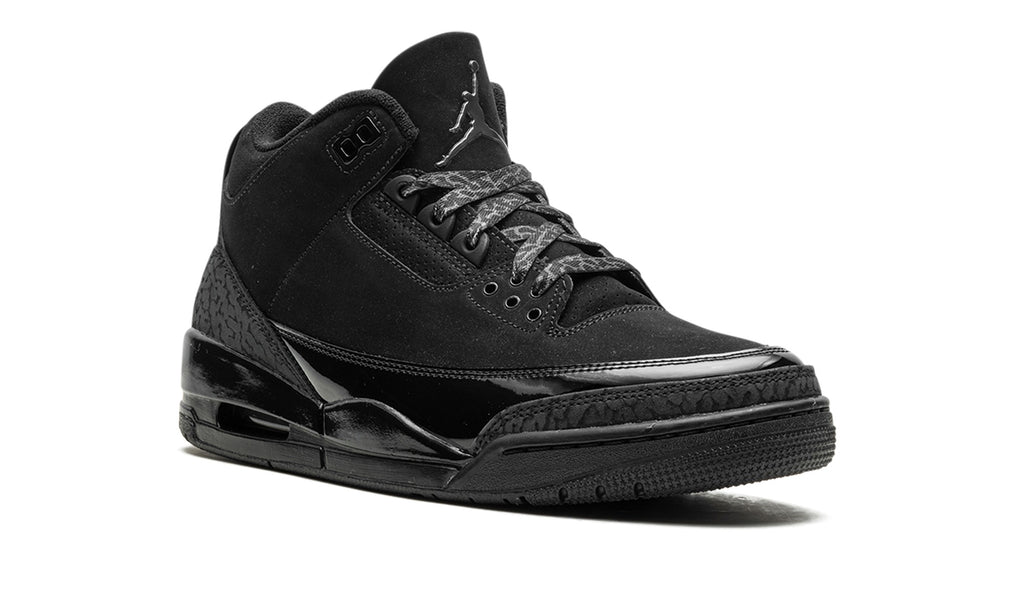 Air Jordan 3 Sneakers – Triple Black